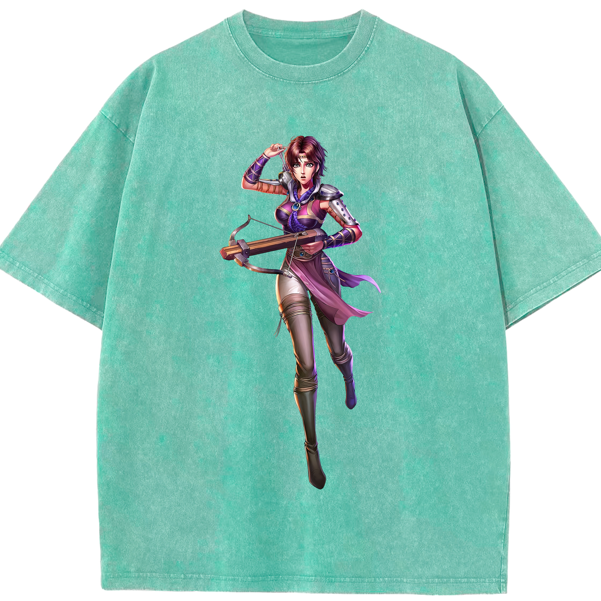 （画像用） 北斗の拳 Fist of the North Star 綿100% ヴィンテージ風 半袖Tシャツ（フロントプリント）